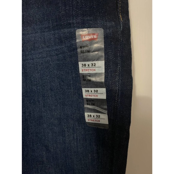 Levi’s 511 slim stretch jeans size 38x32 Nwt - Picture 2 of 6